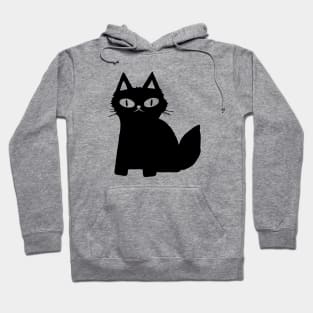 Black cat Hoodie